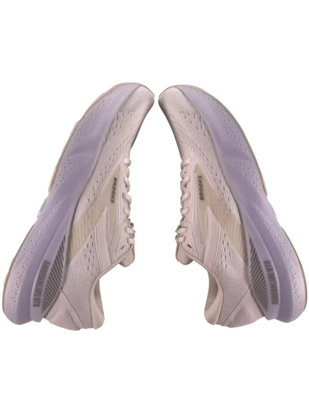 Brooks Adrenaline GTS 24 Running Shoes White/Oyster/Alloy Women's Size 10 NEW